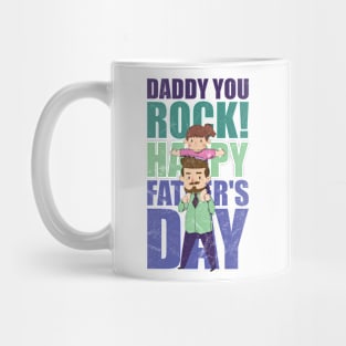 You Rock Happy Father's Day Mug